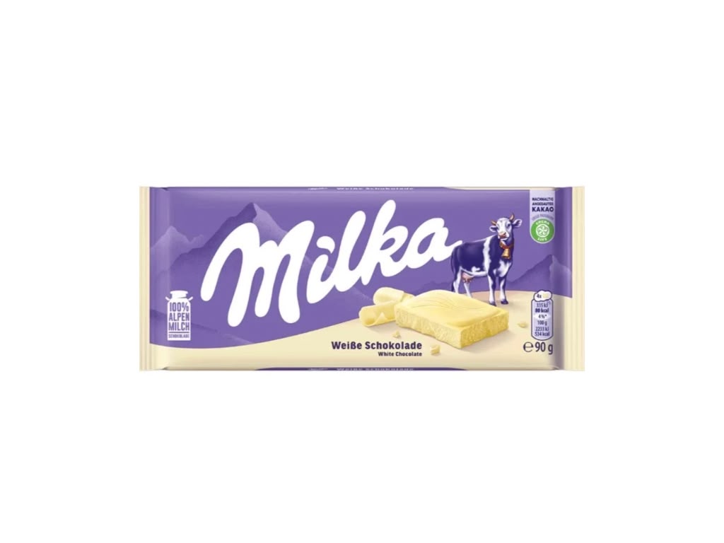 Milka Weiße Schokolade 90 g