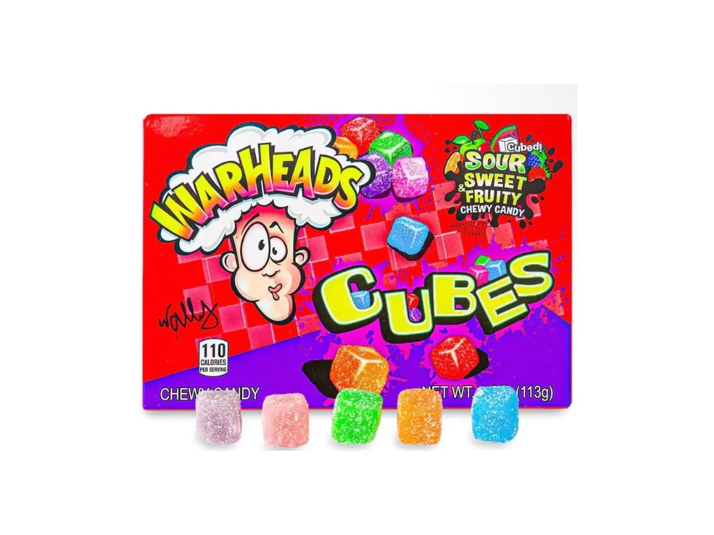 Warheads Chewy Cubes USA 113 g