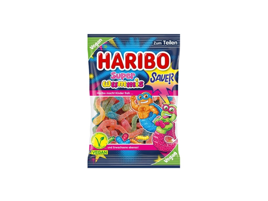 Haribo Super Wummis Sauer 175 g