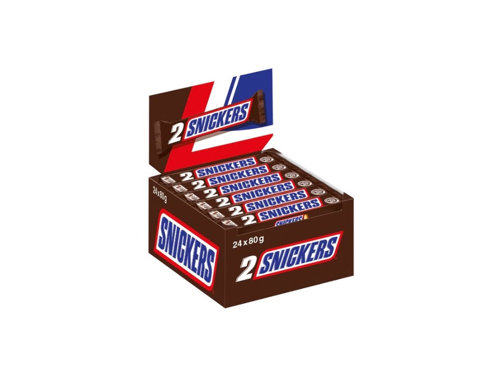 Snickers 2Pack 24 x 80 g Großpackung