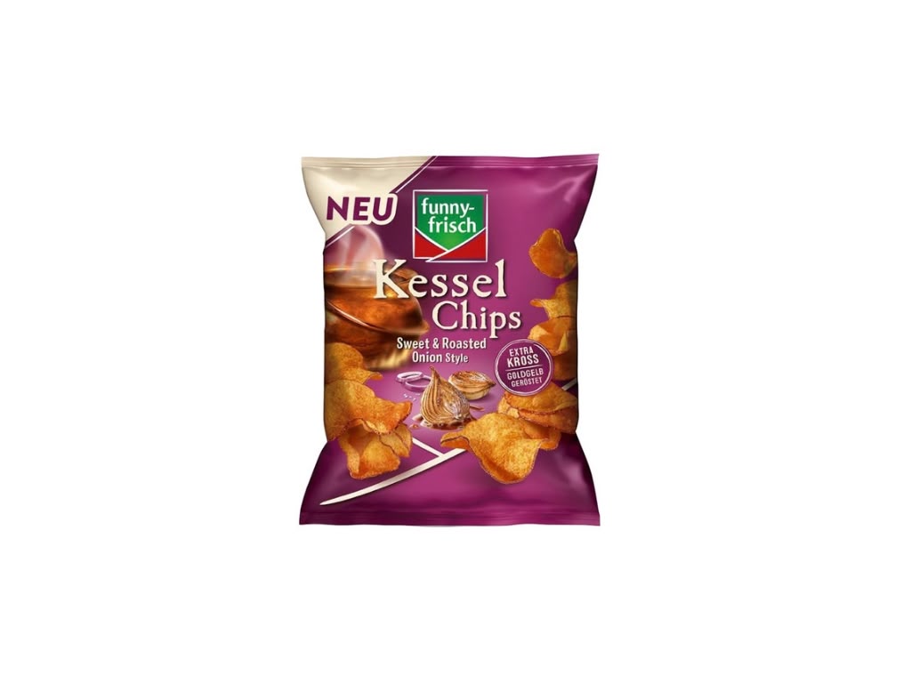 funny-frisch Kessel Chips Sweet & Roasted Onion Style 120 g