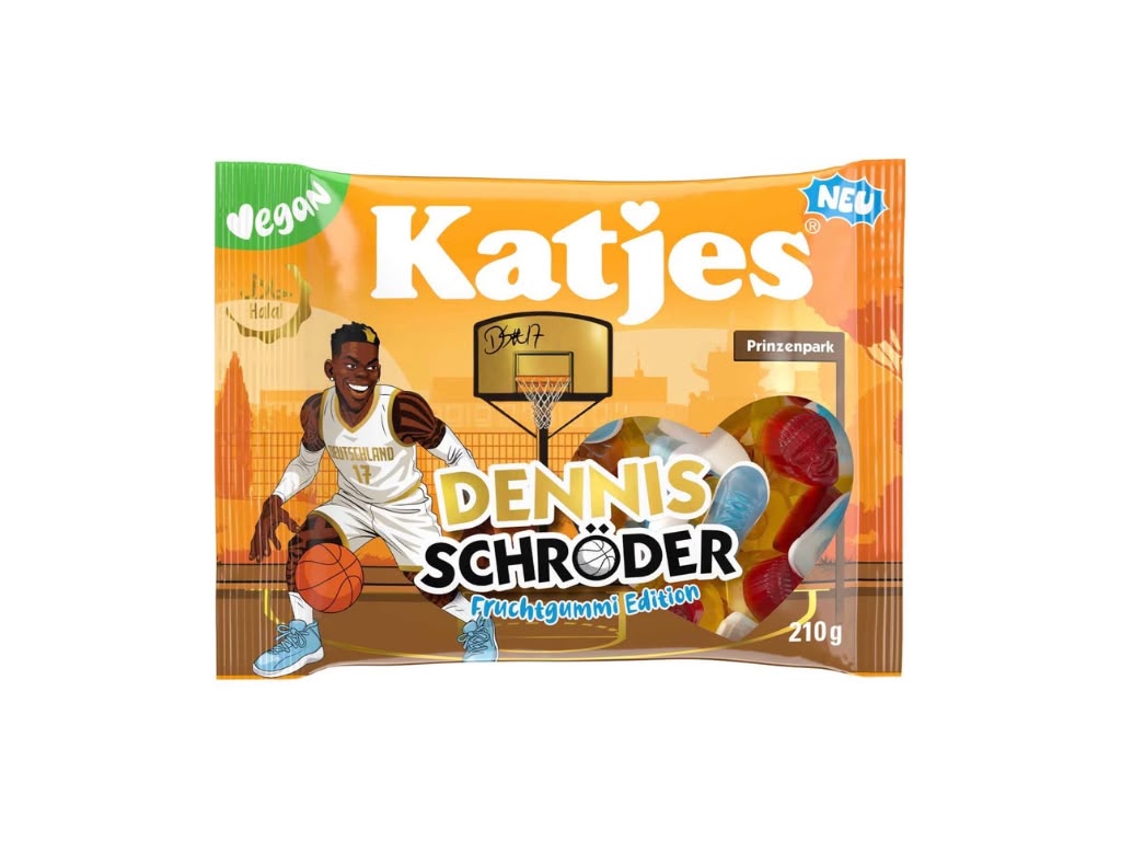 Katjes Dennis Schröder Fruchtgummi Edition 210 g
