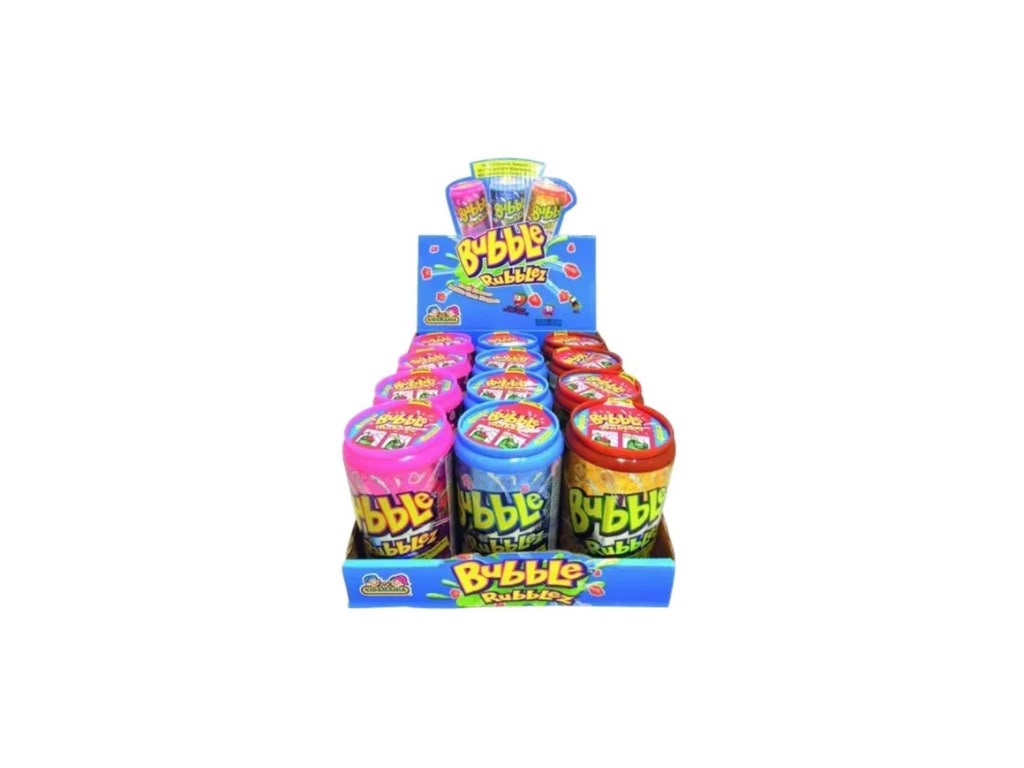 Kidsmania Bubble Rubblez Kaugummigranulat 15 × 60 g Großpackung