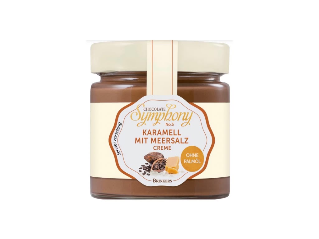 Brinckers Chocolate Symphony No.5 Karamell mit Meersalz Creme 200 g