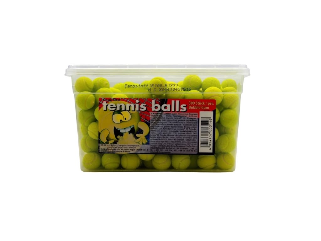 Tri d’Aix Bubble Gum Tennis Balls 300 Stück Großpackung