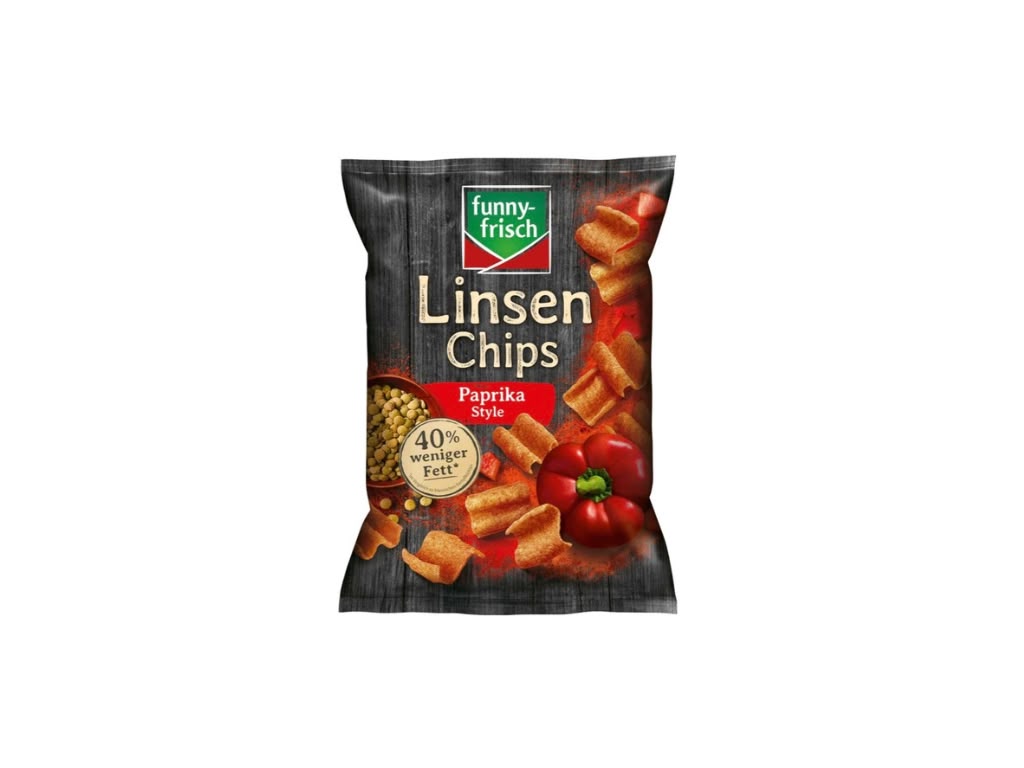 funny-frisch Linsen Chips Paprika Style 90 g