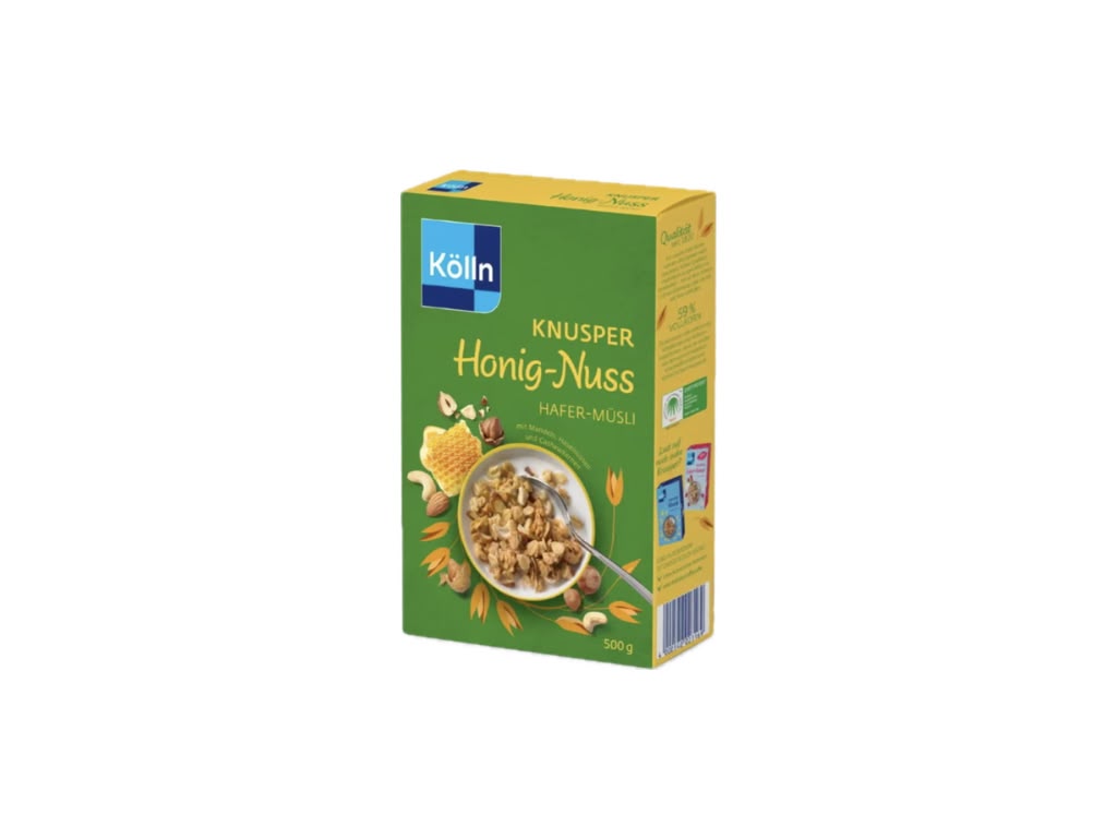Kölln Knusper Honig-Nuss Hafer-Müsli 500 g