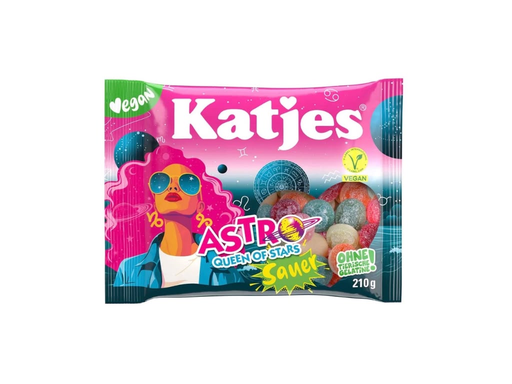 Katjes Astro Queen of Stars 210 g
