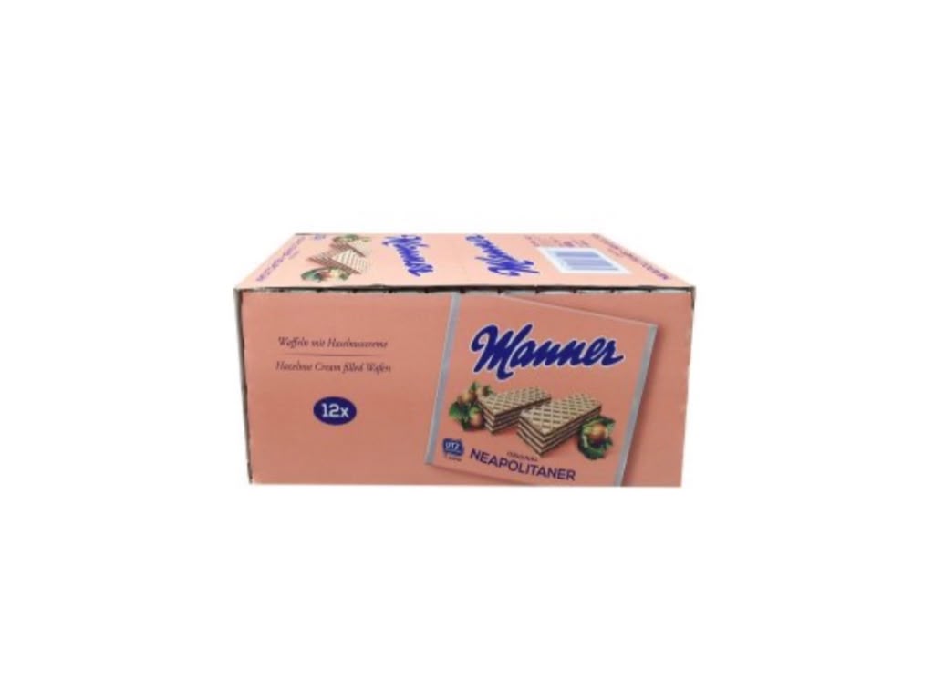 Manner Original Neapolitaner Großpackung 12 × 75 g – 900 g