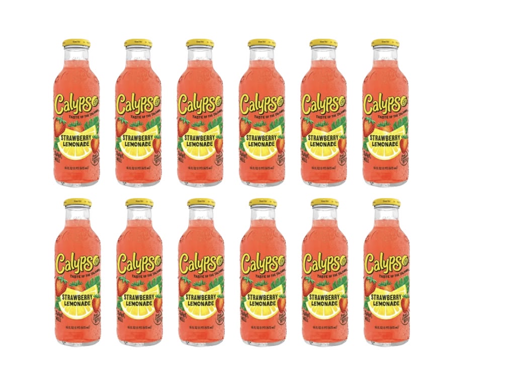 Calypso Strawberry Lemonade USA 12er-Pack × 473 ml