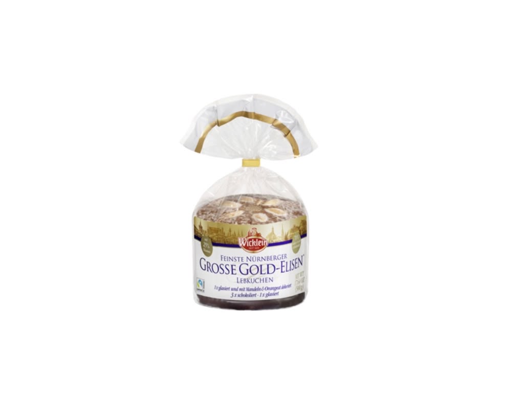 Wicklein – Fins grands pains d’épices dorés d’Elise de Nuremberg 240 g