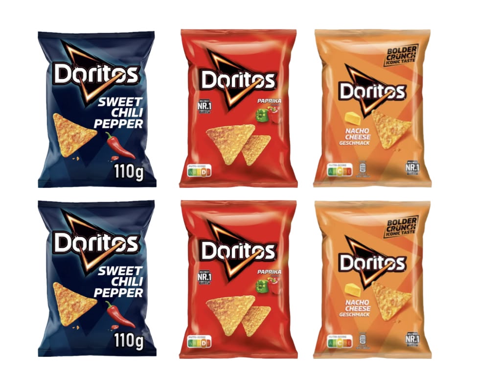 KIG Box Doritos Mix 6 Tüten Gesamtansicht