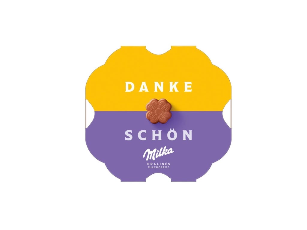 Milka Kleines Dankeschön Pralinés Milchcrème 44 g