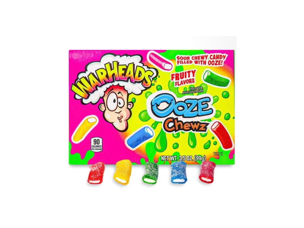 Warheads Ooze Chewz Theater Box USA 99 g