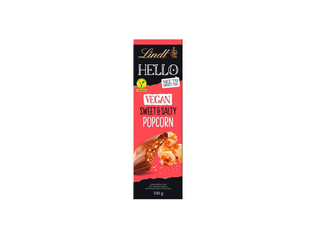 Lindt Hello Vegan Sweet & Salty Popcorn 100 g
