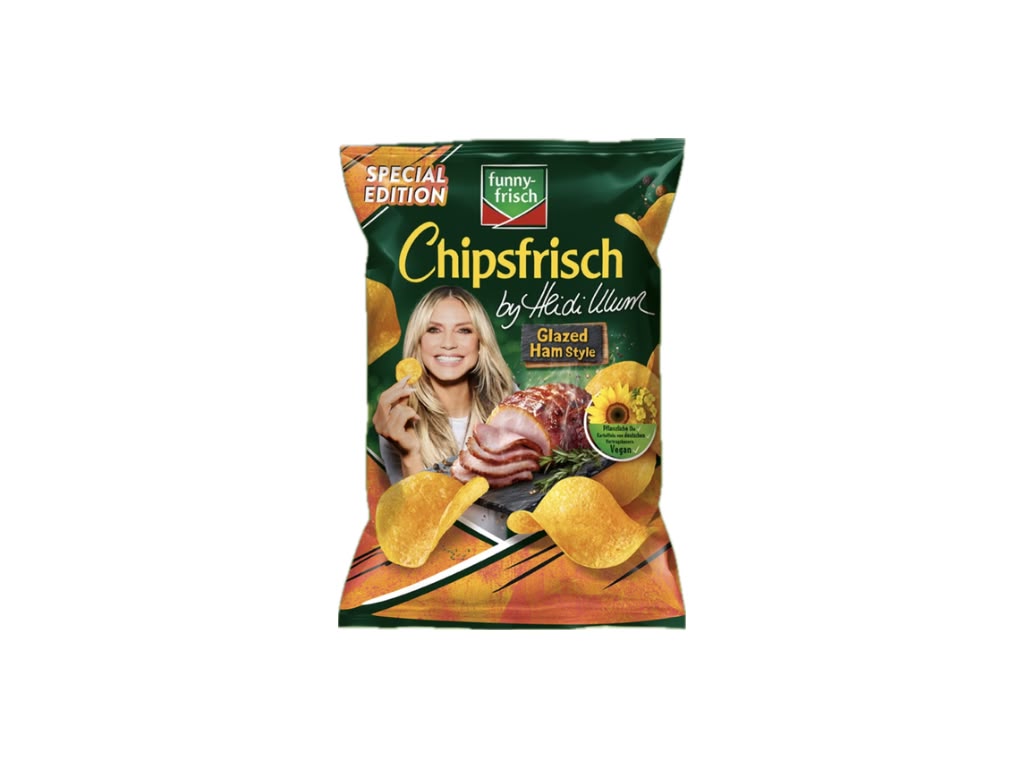 funny-frisch Chipsfrisch Glazed Ham Style by Heidi Klum Special Edition 130 g