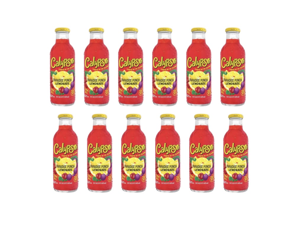 Calypso Paradise Punch Lemonade USA 12er-Pack × 473 ml
