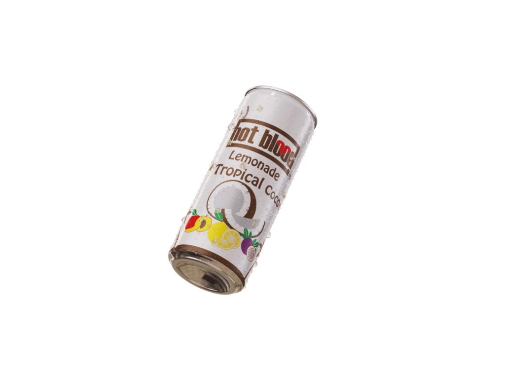 Hot Blood Lemonade Tropical Cocos – 0,33 l Dose