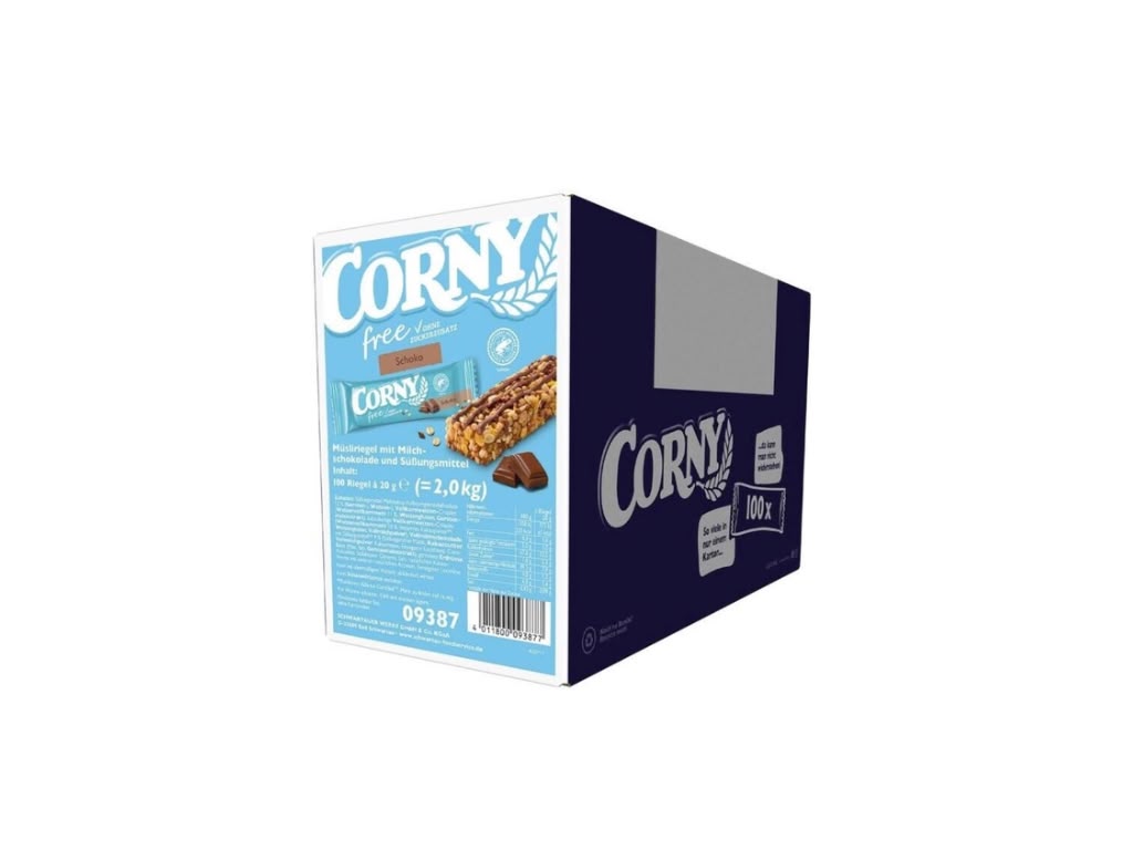 Corny free Schoko 100 x 20 g – 2.000 g