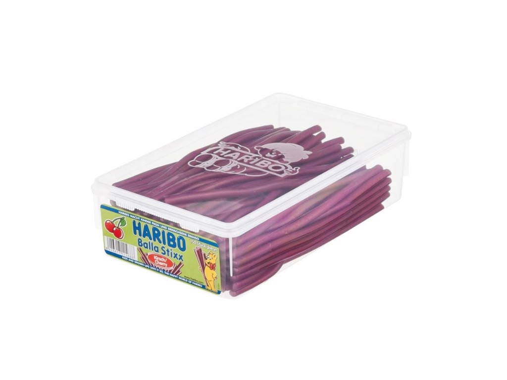 HARIBO Balla Stixx Kirsche vegetarisch – 150 Stück Dose