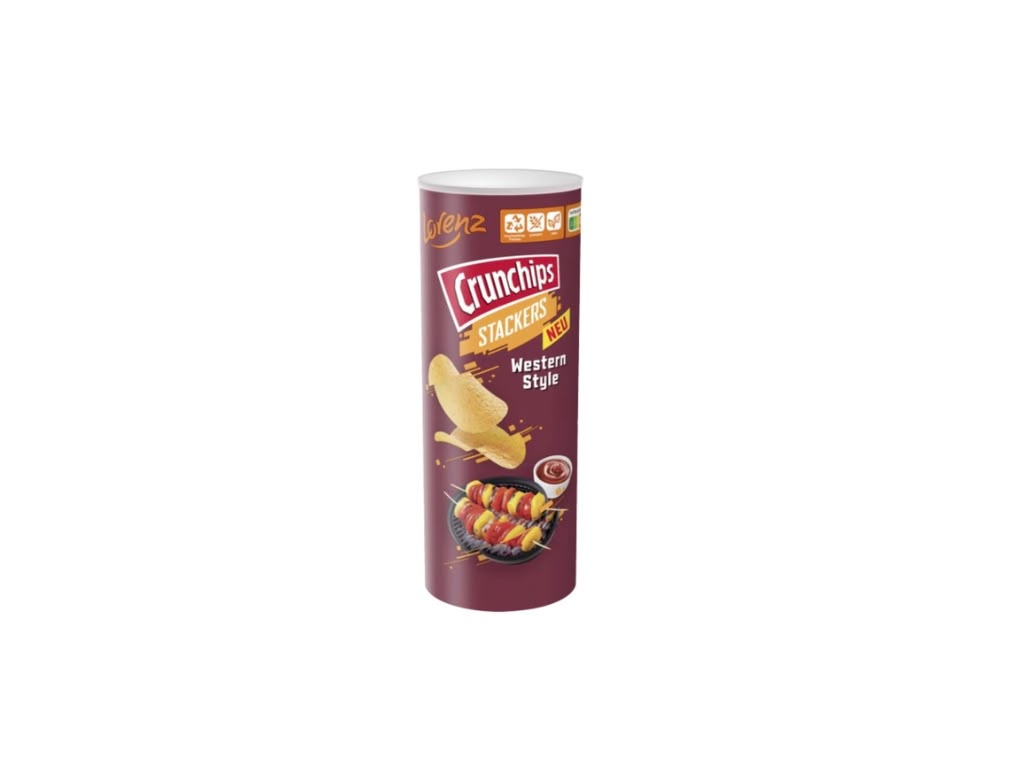 Lorenz Crunchips Stackers Western Style 175 g