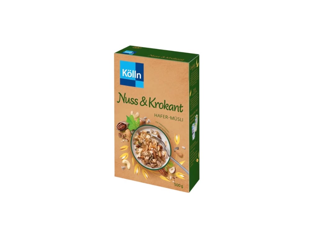 Kölln Nuss & Krokant Hafer-Müsli 500 g