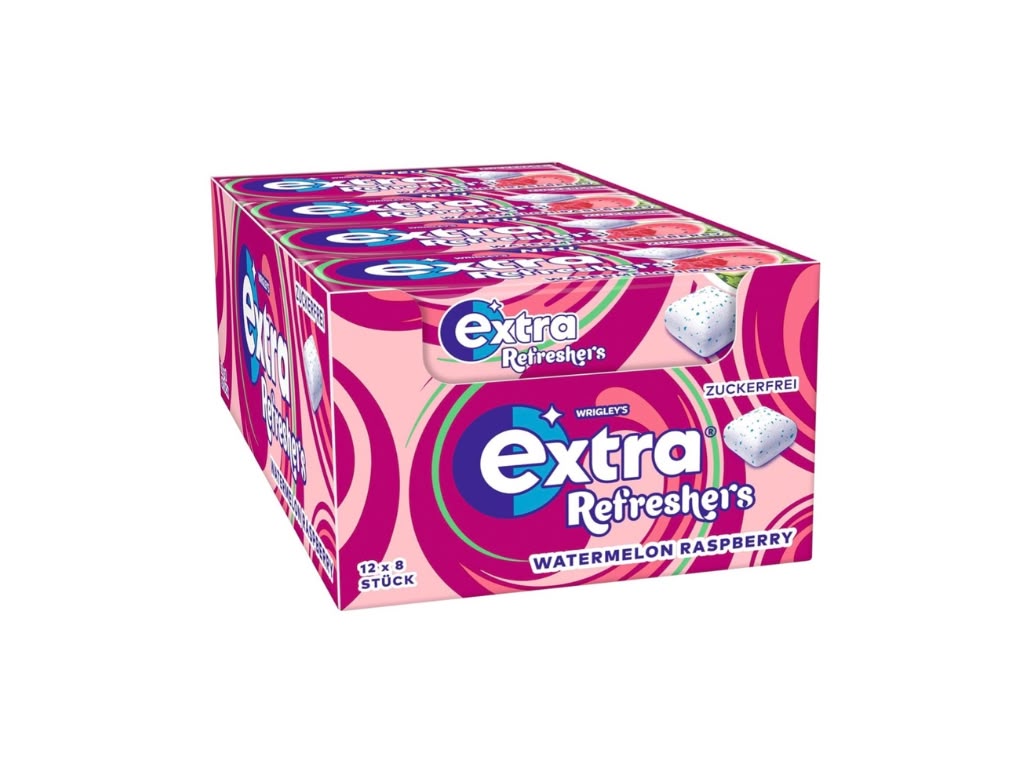 Extra Refreshers Watermelon Raspberry Großpackung 12 x 8 Dragees