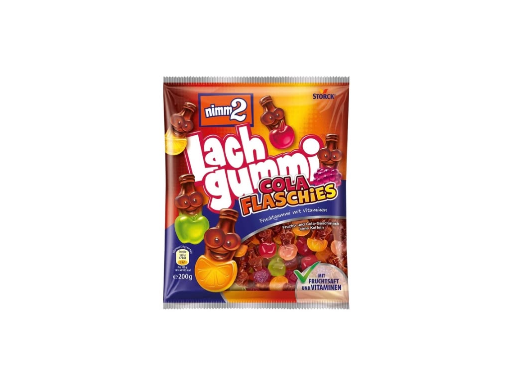 nimm2 Lachgummi Cola Fläschies 200 g