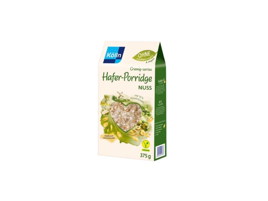 Kölln Hafer-Porridge Nuss 375 g