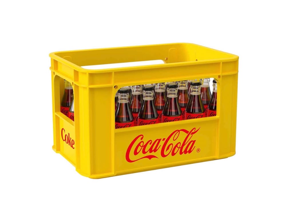Coca-Cola Zero Sugar – 24 × 0,2 l Glas-Mehrweg