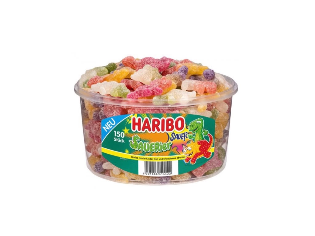 Haribo Saure Saurier Großdose 150 Stück