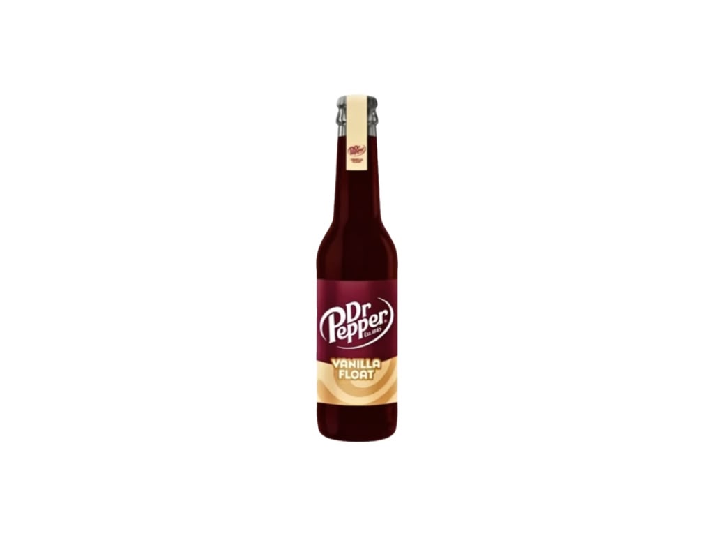 Dr Pepper Vanilla Float 273 ml Flasche Vorderseite