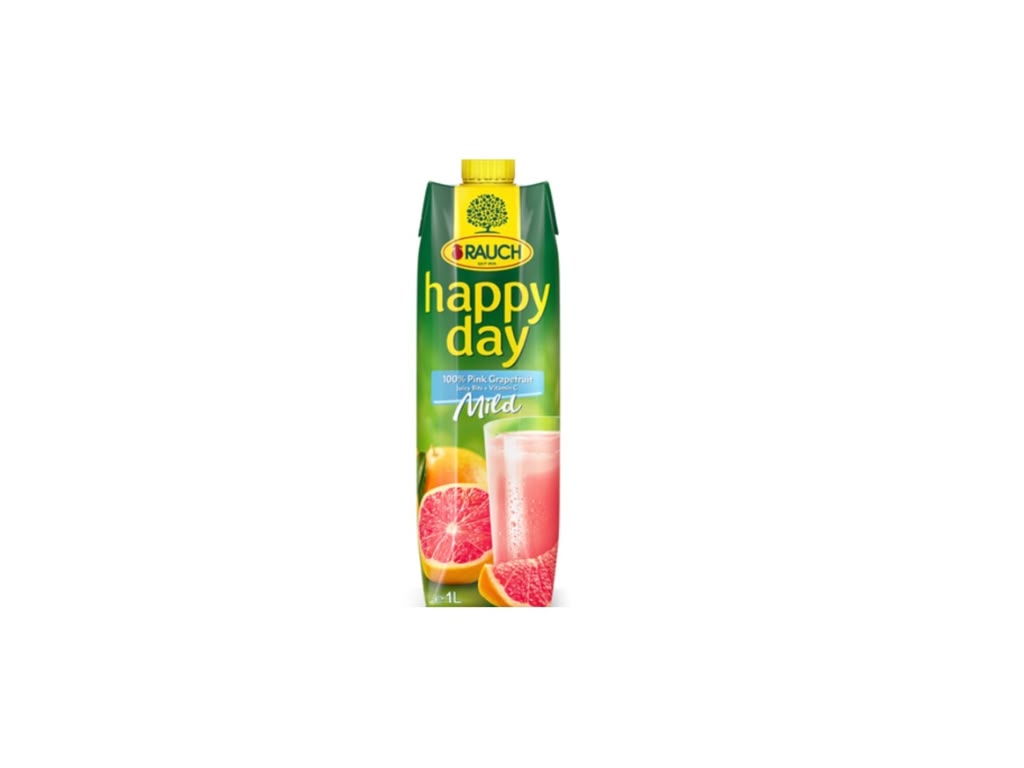 Rauch Happy Day 100% Pink Grapefruit Mild 1 l
