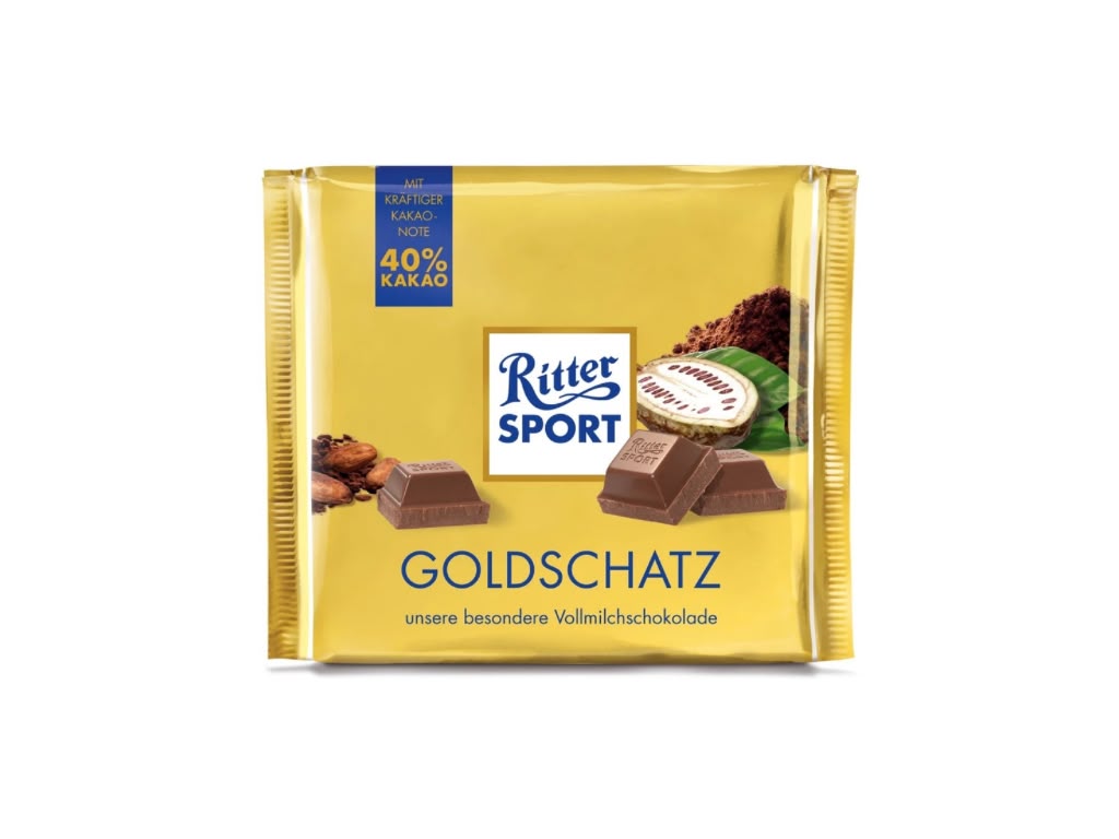 Ritter Sport Goldschatz Vollmilch 40% 250 g