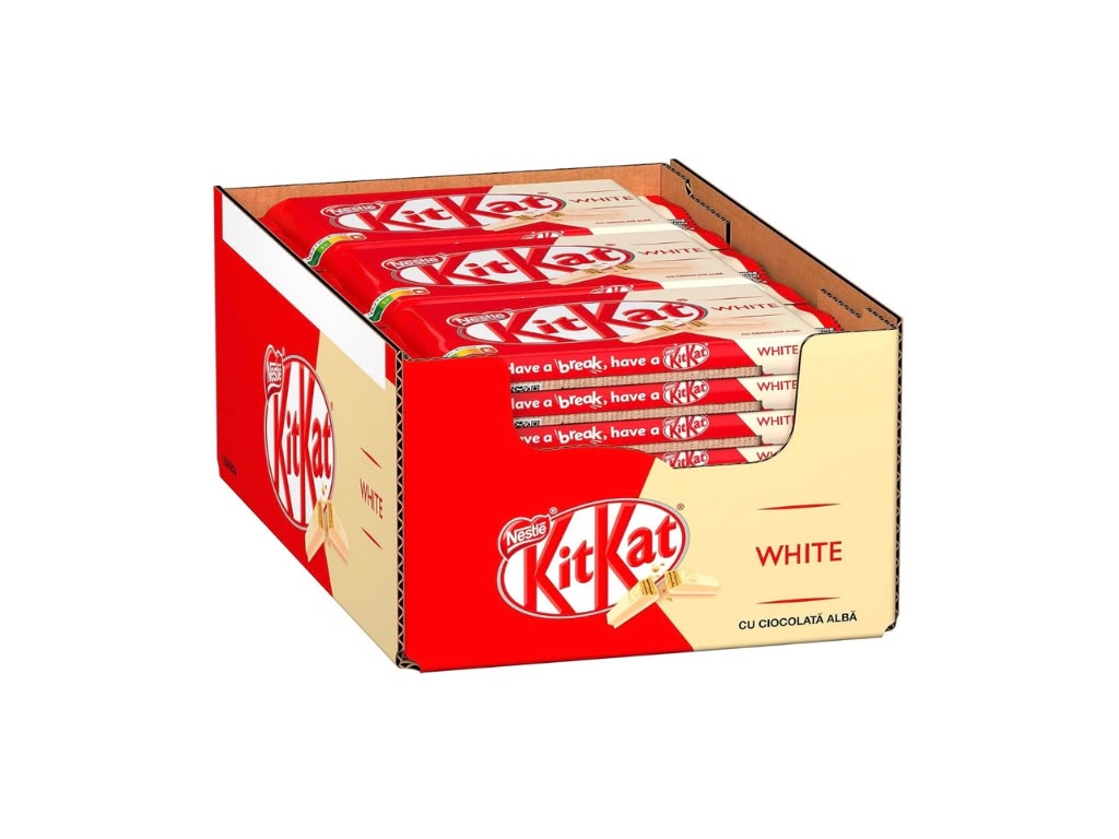 KitKat White Großpackung 4 FInger 24 x 41,5 g – 996 g