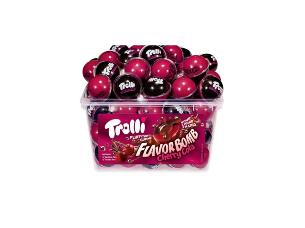 Trolli Flavorbomb Cherry Cola – 60 Stück Großpackung