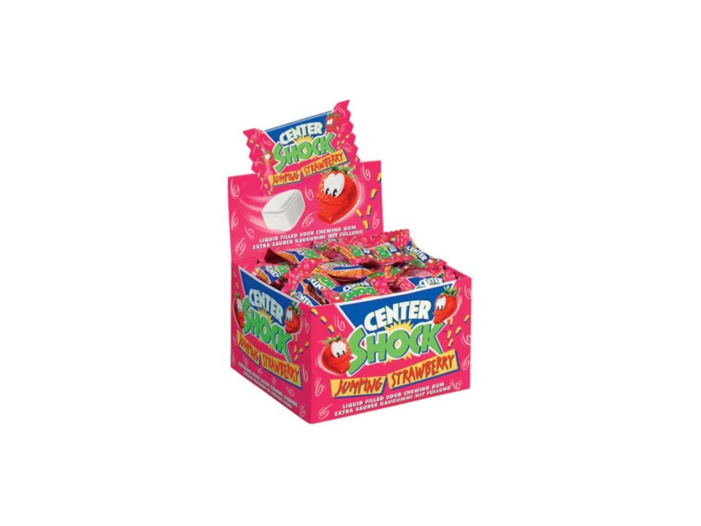 Center Shock Jumping Strawberry 100 Stück Großpackung