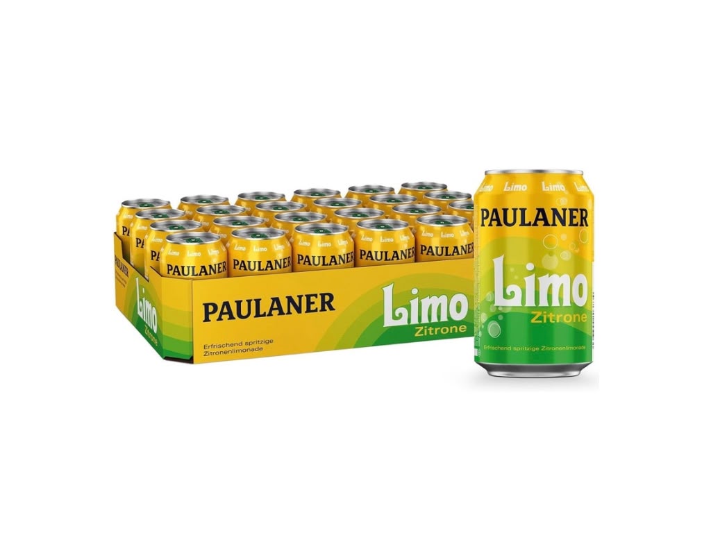 Paulaner Limo Zitrone 24 × 0,33 l Großpackung