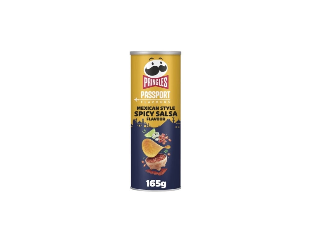 Pringles Passport Flavours Mexican Style Spicy Salsa 165 g