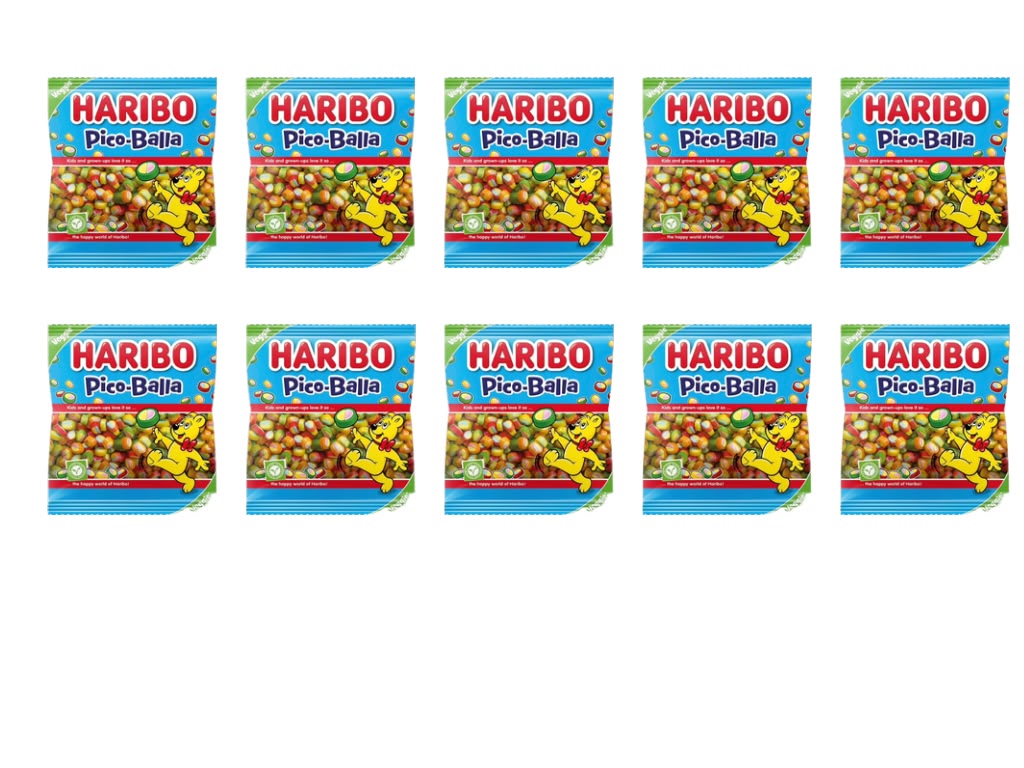 KIG Box HARIBO Pico-Balla – 10 Tüten