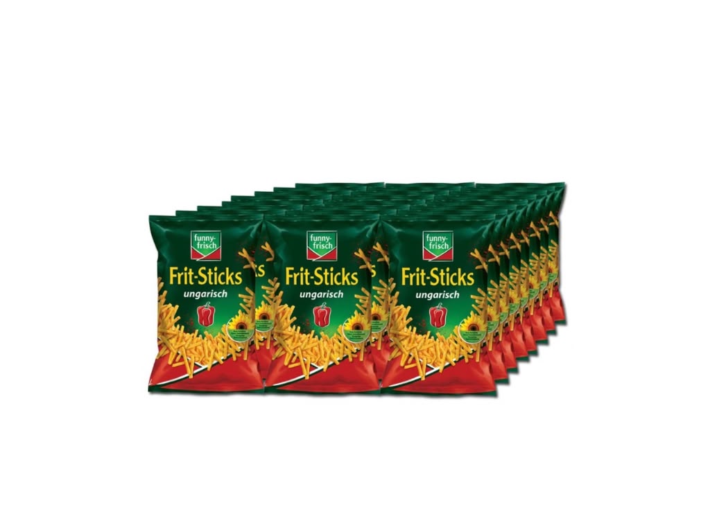 funny-frisch Frit-Sticks Ungarisch – 24 × 100 g Tray