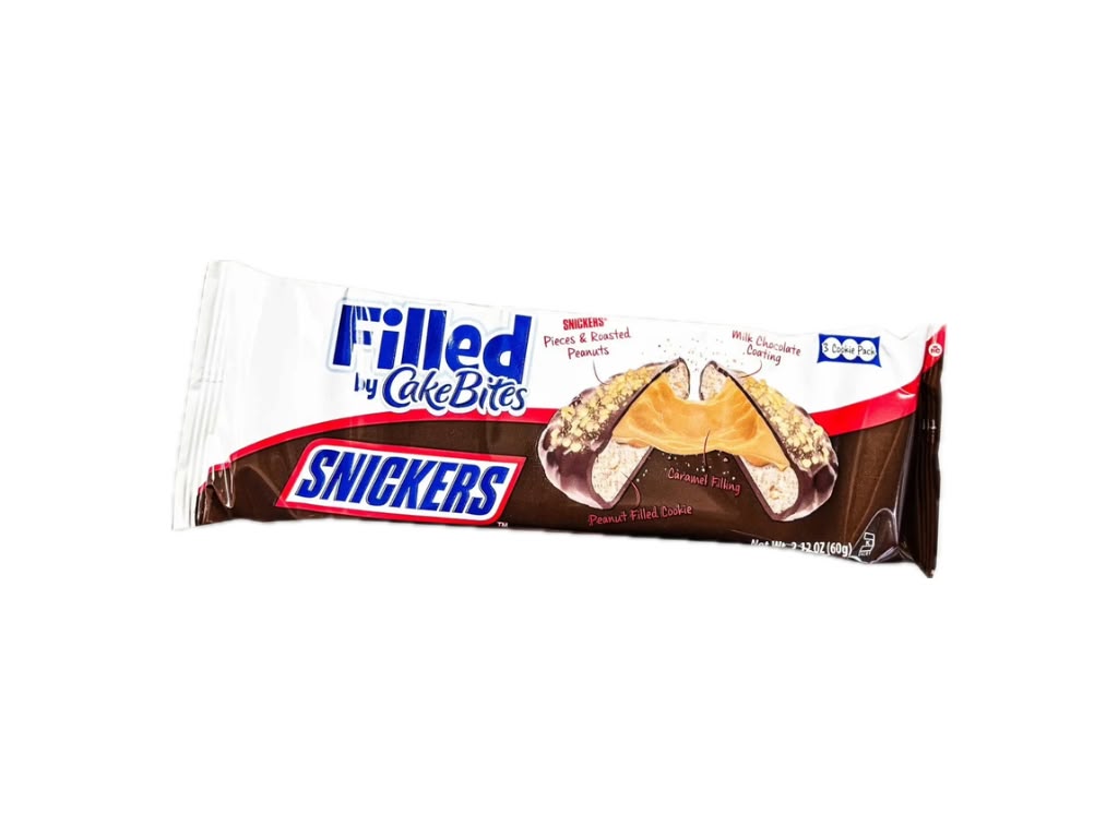 Snickers Filled Cakebites USA 60 g
