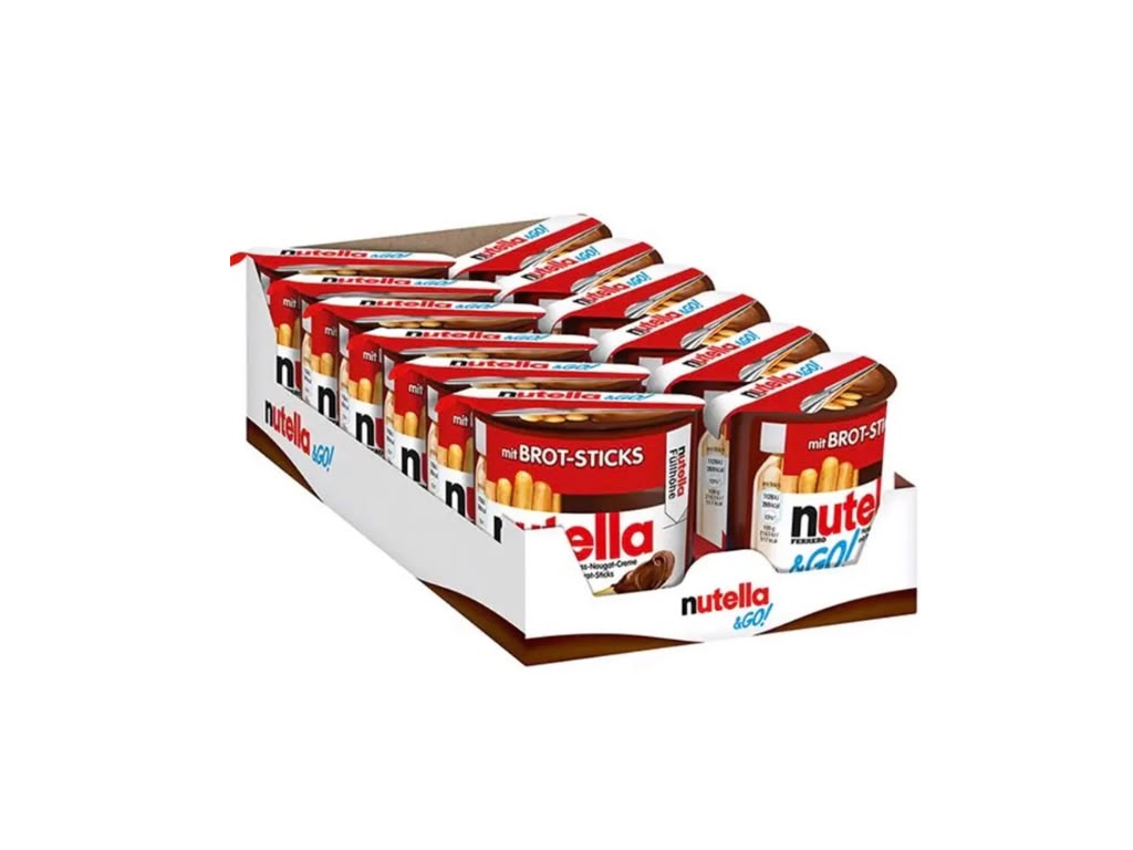 Nutella & GO! Großpackung 12 x 52 g – 624 g