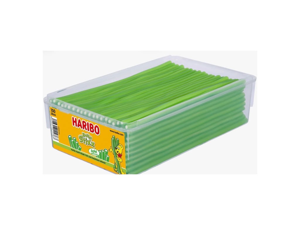 HARIBO Balla Stixx Pomme végétarien – 150 pièces Boîte