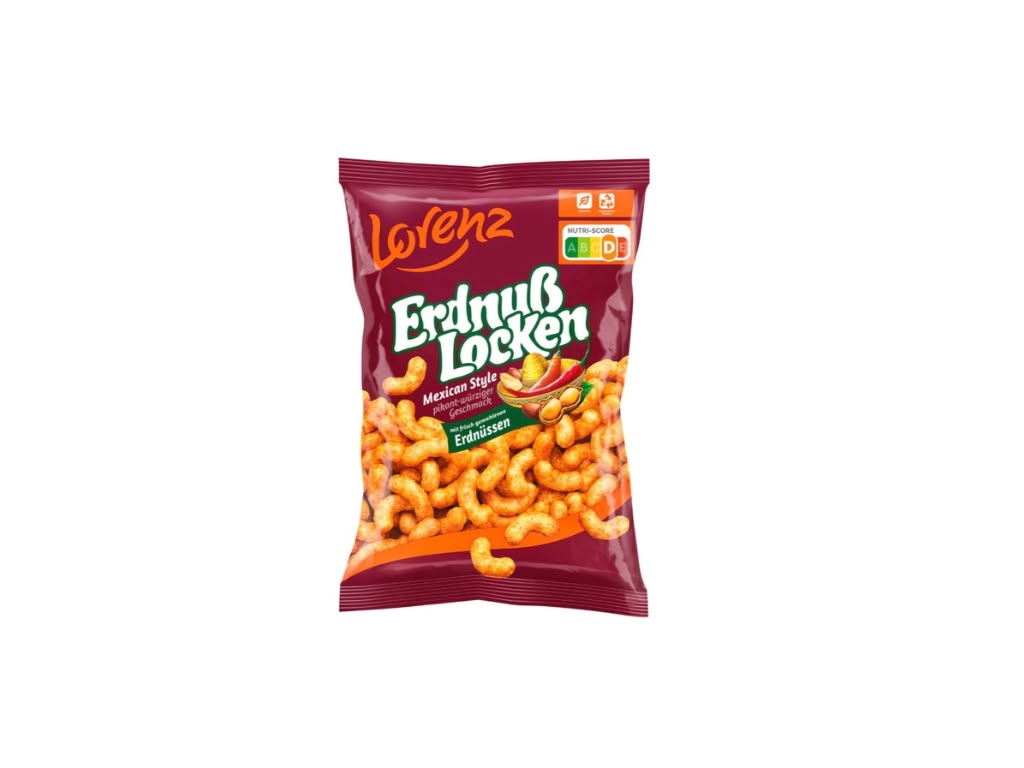 Lorenz Erdnuss Locken Mexican Style 175 g