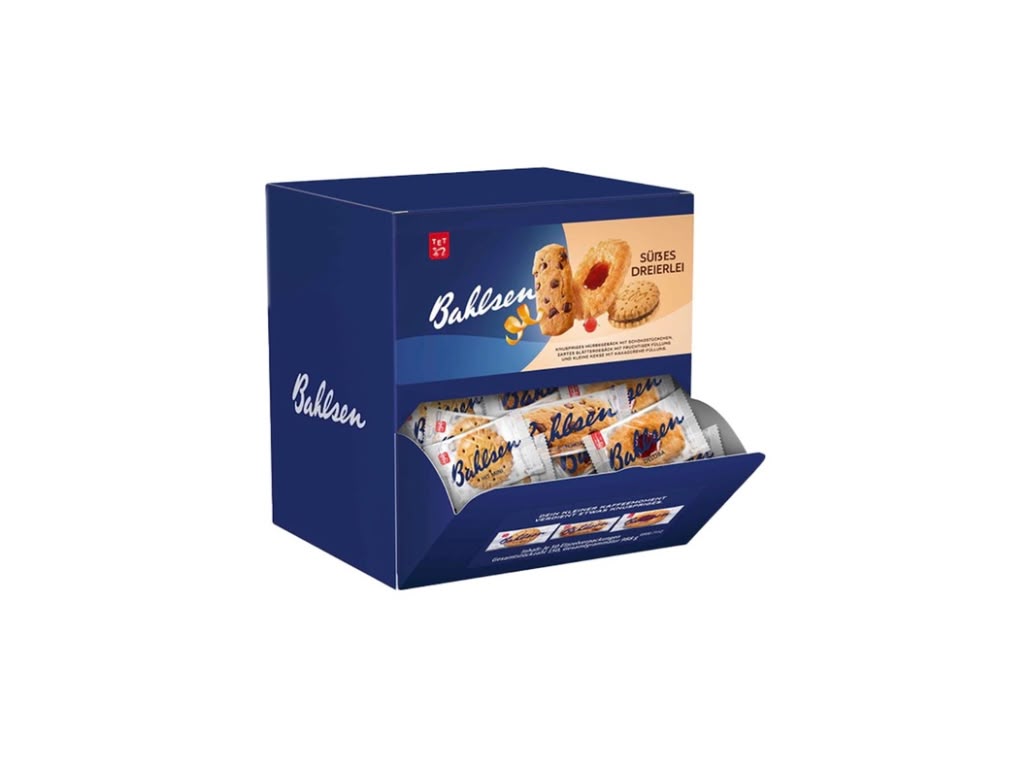 Bahlsen Süßes Dreierlei – 150 Stück / 988 g Spenderbox