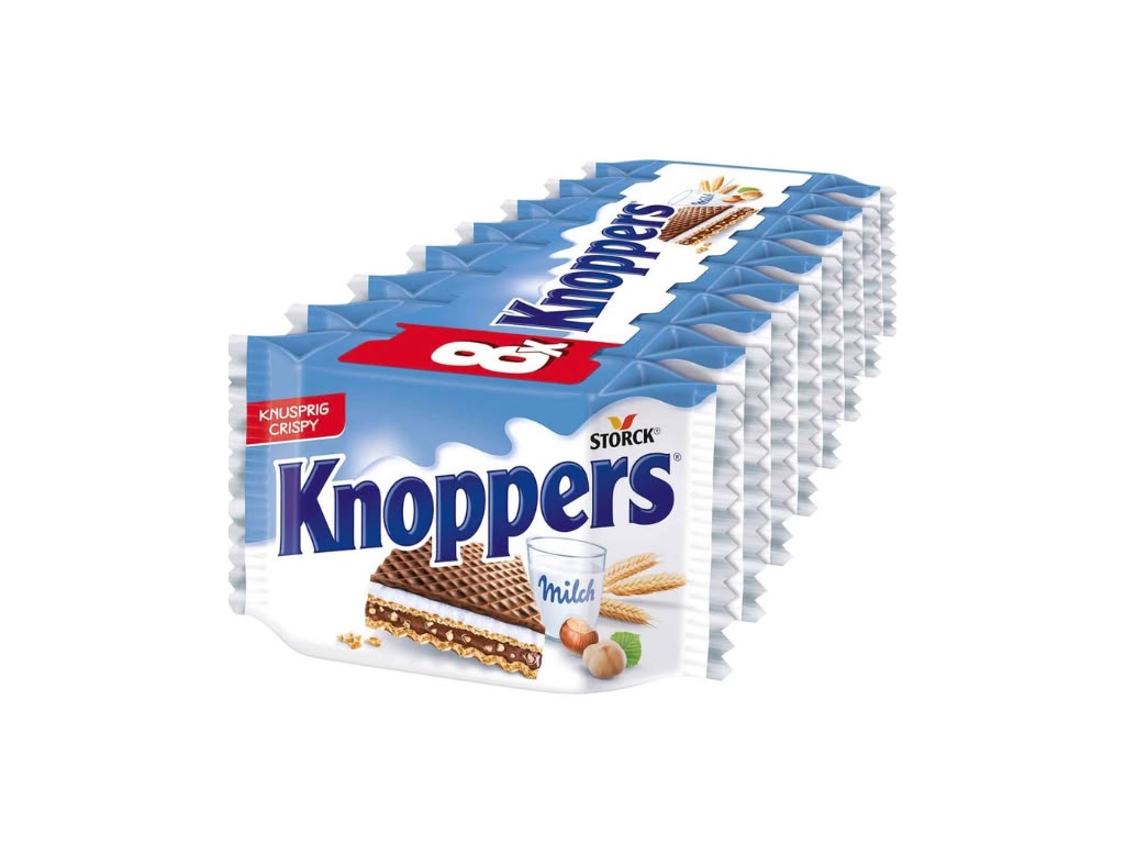 Knoppers Original 8er Multipack 8 x 25 g – 200 g