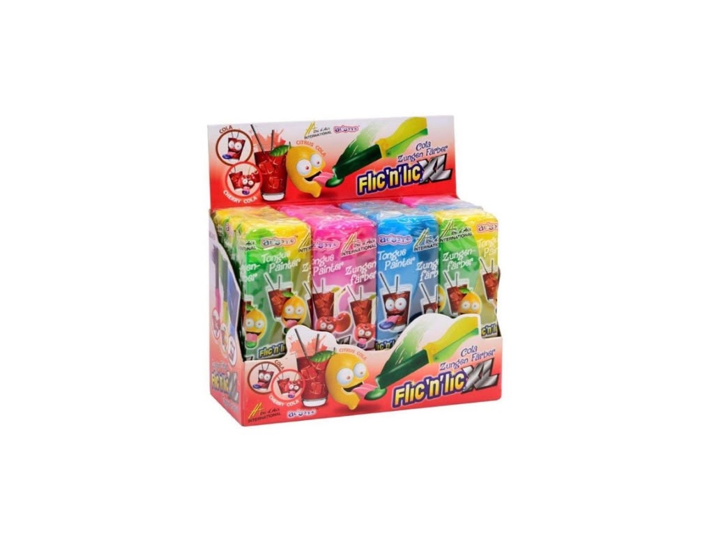 Flic n Lic XL Zungenfärber 12 x 22 g Großpackung