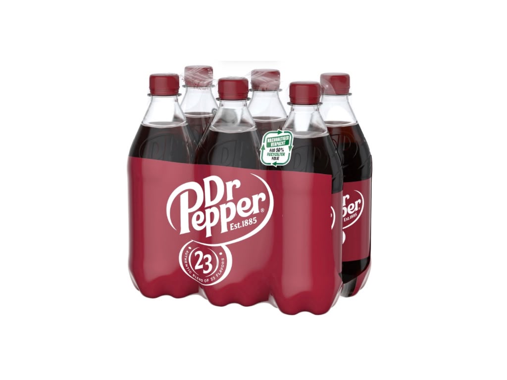 Dr Pepper Original 6 × 1,25 l Großpackung
