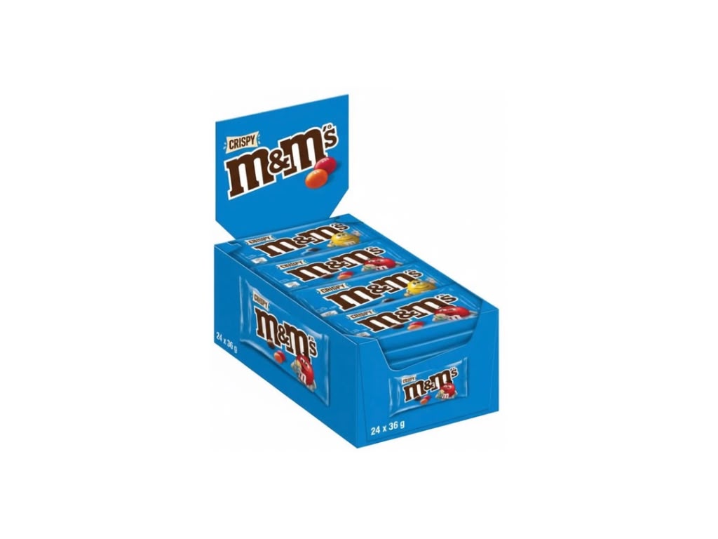 M&M's Crispy 24 x 36 g Großpackung